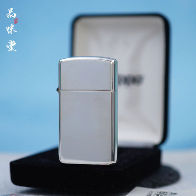 全新2020年美国zippo芝宝原装正品纯银机煤油机防风打火机盒说齐