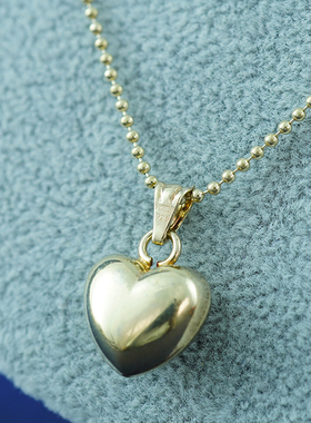 绝版首饰silver纯银珠串心形