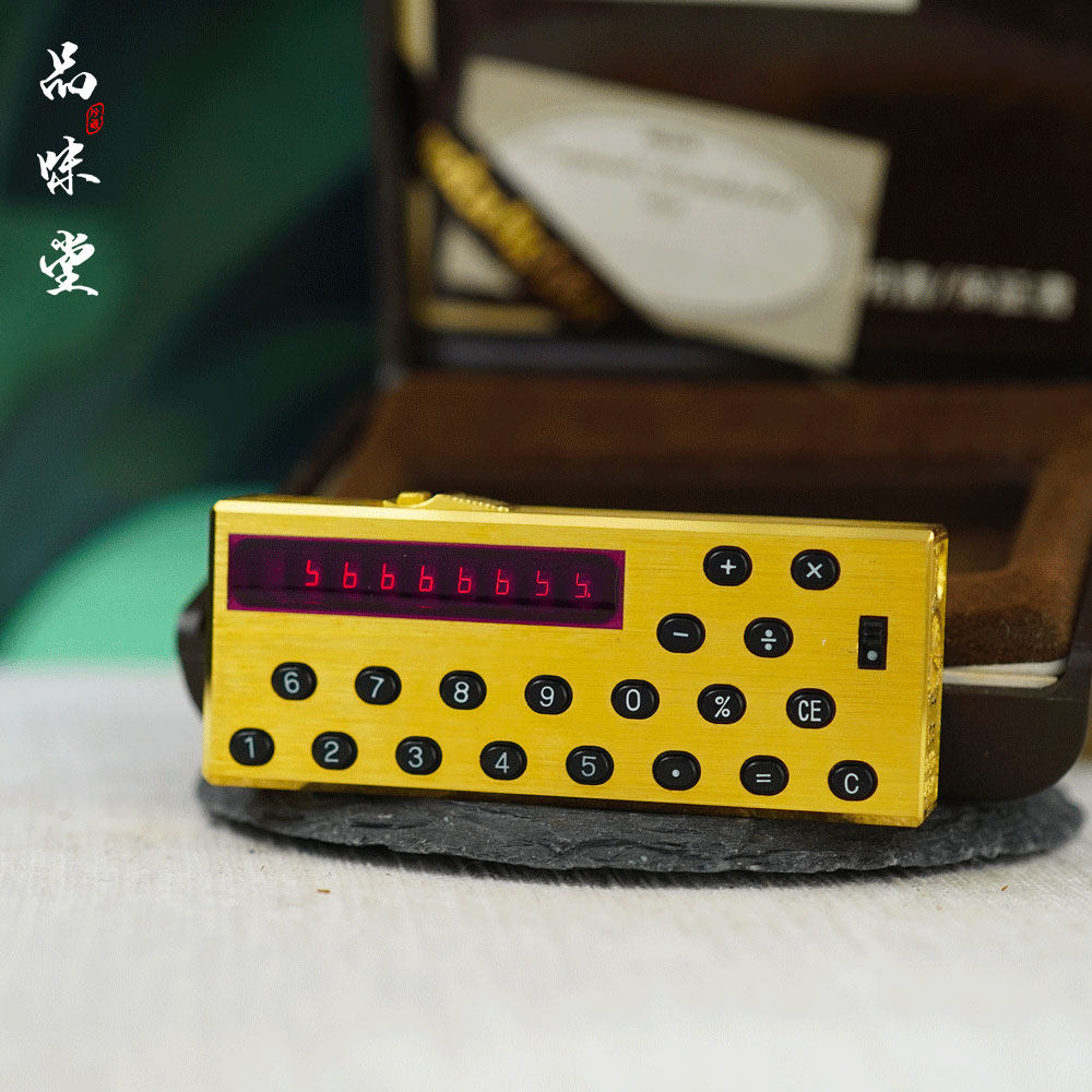 1980年日本Satolex电子管计算器触压电脉冲气体打火机绝版 收藏级