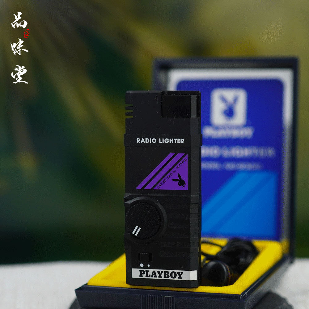1980年日本Playboy花花公子收音机广播气体打火机充气绝版收藏级