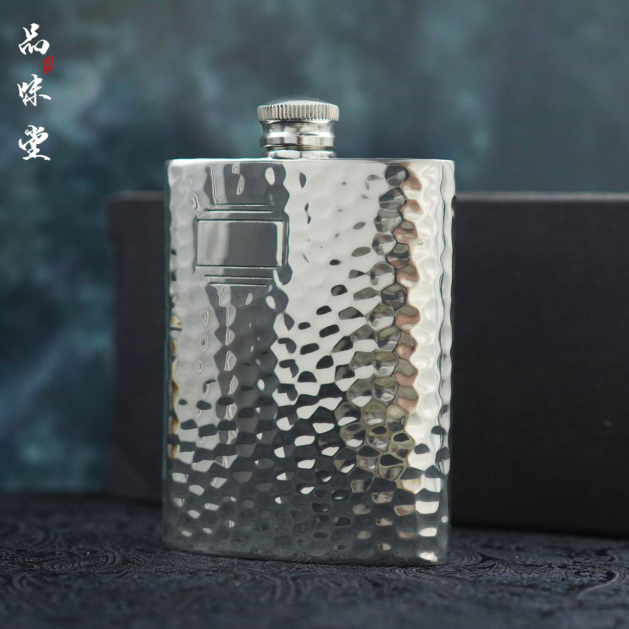 绝版英国谢菲尔德W&JABaxter锡器品牌百年老牌威士忌酒壶酒瓶便携