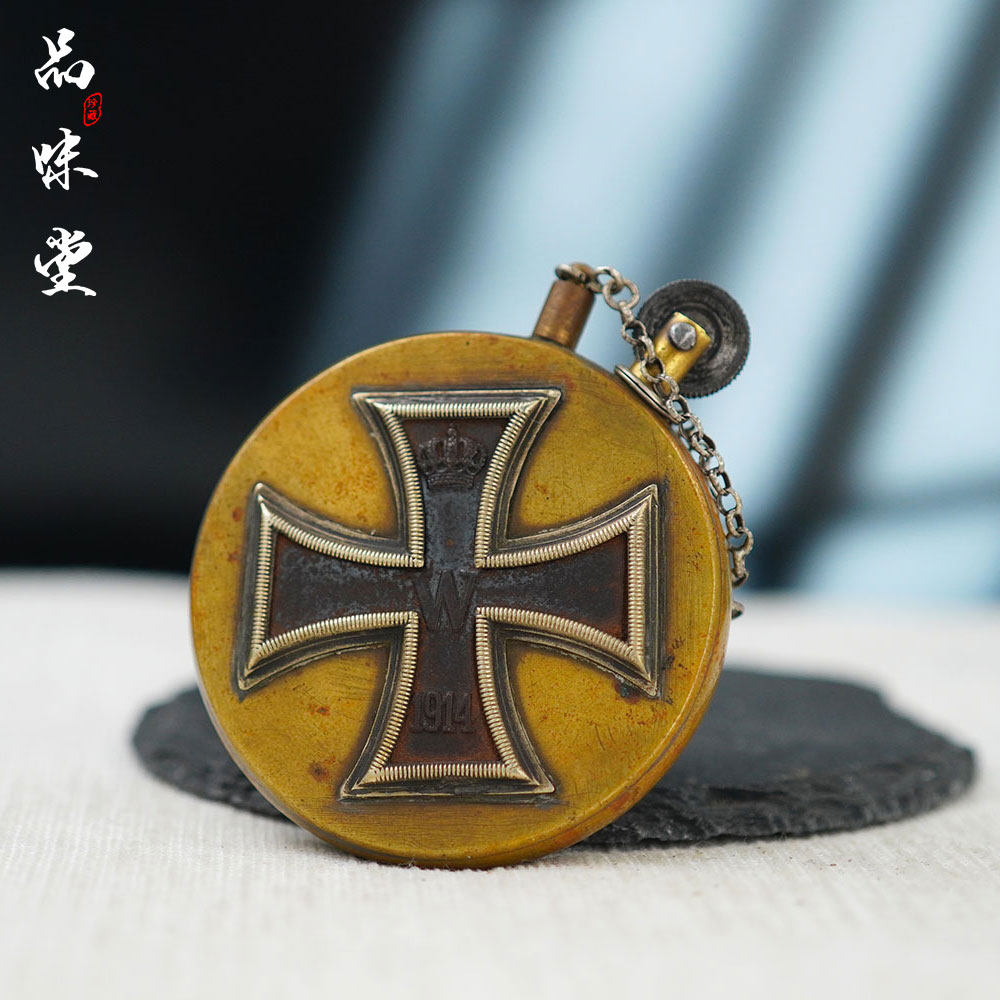 1914德国一战纯铜战壕机古董煤油打火机战争历史收藏级博物馆军事