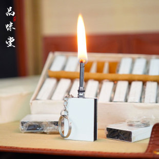 1980年国产怀旧复古老万次火柴机古董打火机钢机钢壳三防密封便携