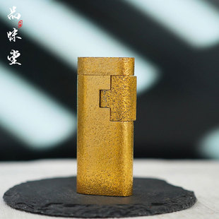 1980年日本Maruman丸万翻转电压脉冲电子气体打火机充气 设计独特