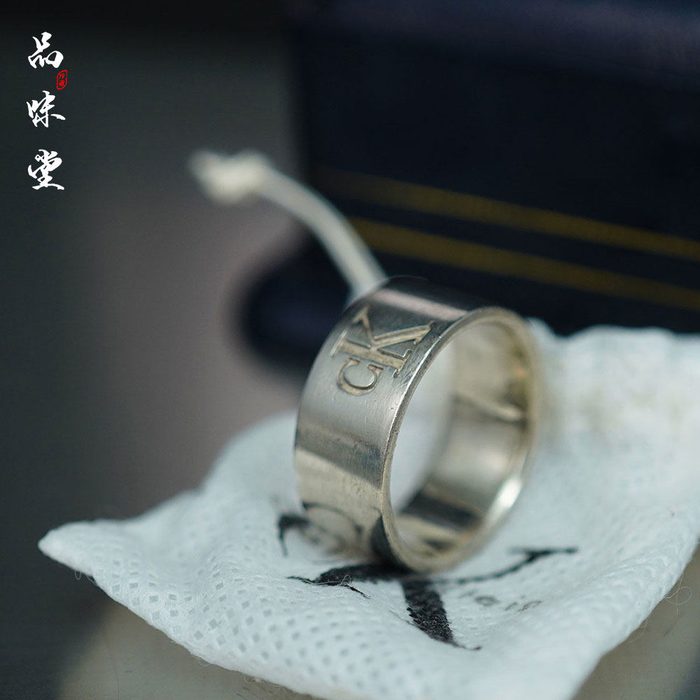 绝版C经典复古925纯银戒指首饰孤品收藏送朋友个性原装正品 独特