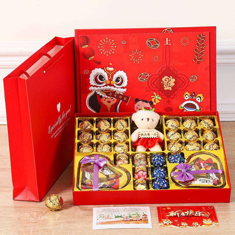 德芙巧克力糖果礼盒装圣诞节礼物送女生老婆同学闺蜜朋友生日礼品