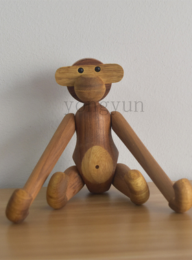 丹麦简约现代风创意小猴装饰品