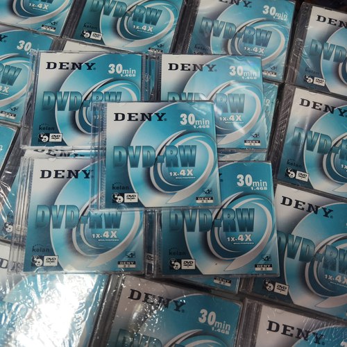 迪尼1.4GB空白小光盘DVD-RW 1-4X可擦写光碟三寸八厘米30分钟DV碟