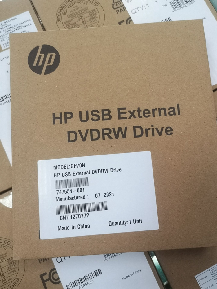 光驱刻录机HP/惠普超薄USB刻录机图片