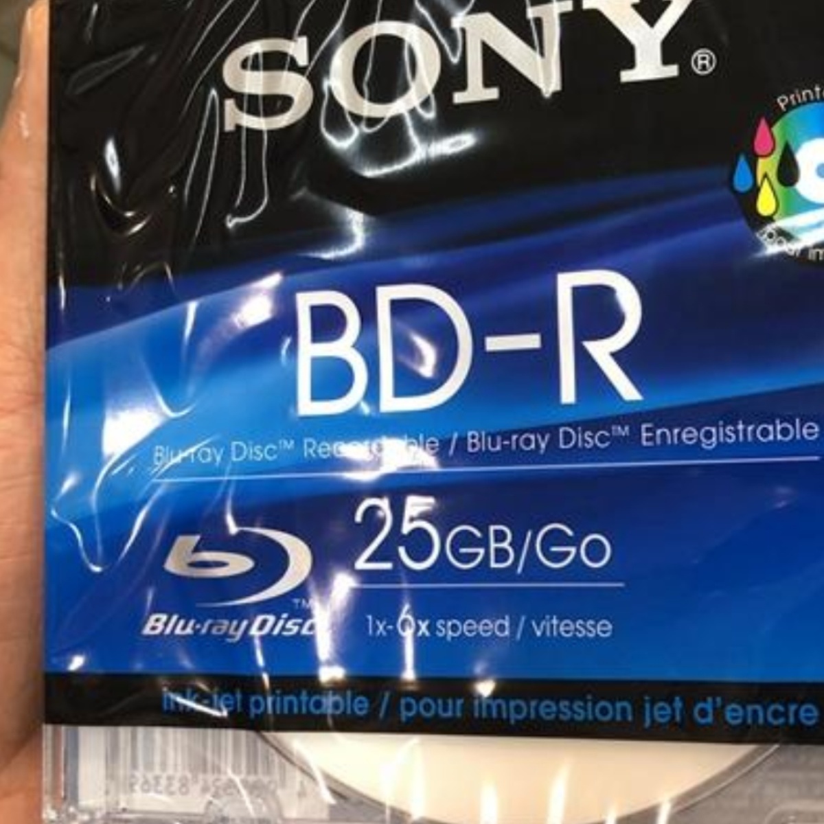 台产索尼SONY可打印BD25G蓝光盘