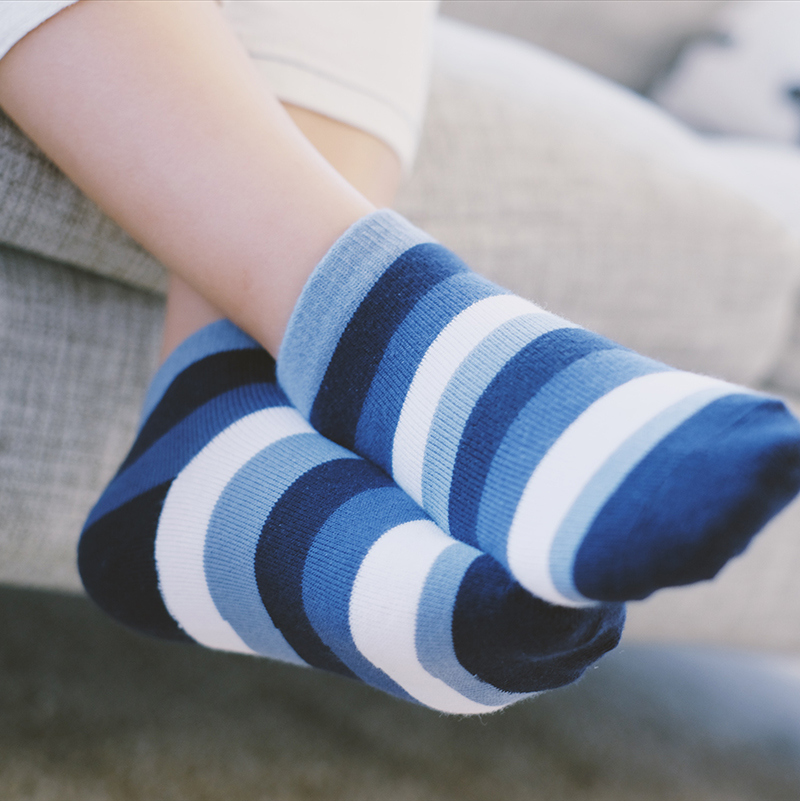 纯棉不掉跟透气弹力防滑儿童袜子