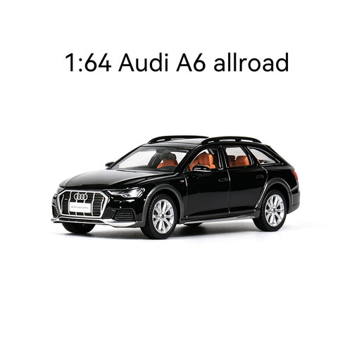 1:64奥迪A6allroad奥迪瓦罐汽车模型仿真合金车模摆件