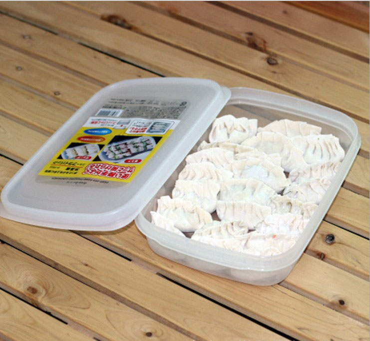 日本树脂带盖冰箱冷藏保鲜盒