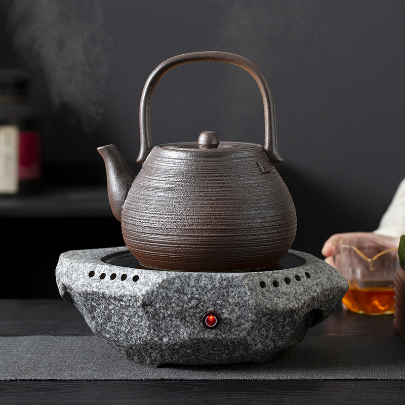 仿石材1200瓦触摸电陶炉煮茶茶壶