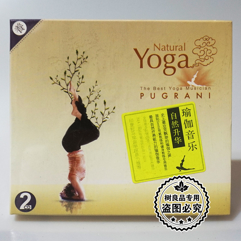 正版文雅唱片音乐CD碟片 自然升华 瑜伽音乐 能量释压DSD 2CD光盘