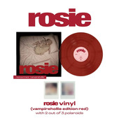 留声机黑胶唱片12寸彩胶红胶 正版 ROSE朴彩英solo专辑rosie 周边