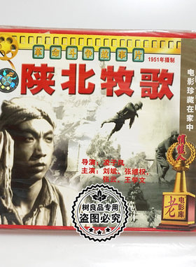 俏佳人正版老电影 陕北牧歌2VCD光盘碟片革命故事片张继权 王学文
