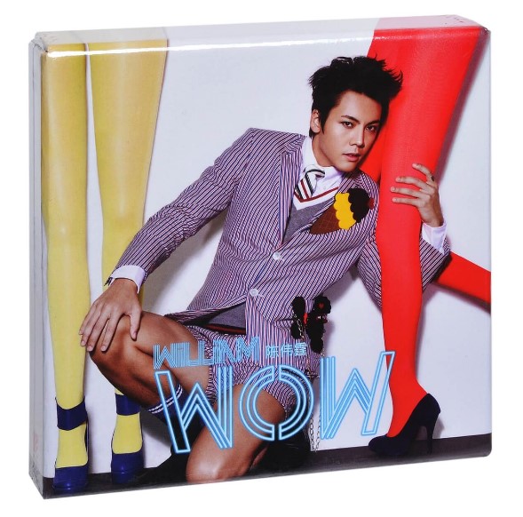 正版陈伟霆 第五张个人专辑 《WOW》CD专辑随碟附送写真拼图卡片