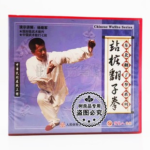 1VCD 俏佳人正版 站桩翻子拳 东北翻子拳系列 杨晓军 武术碟片