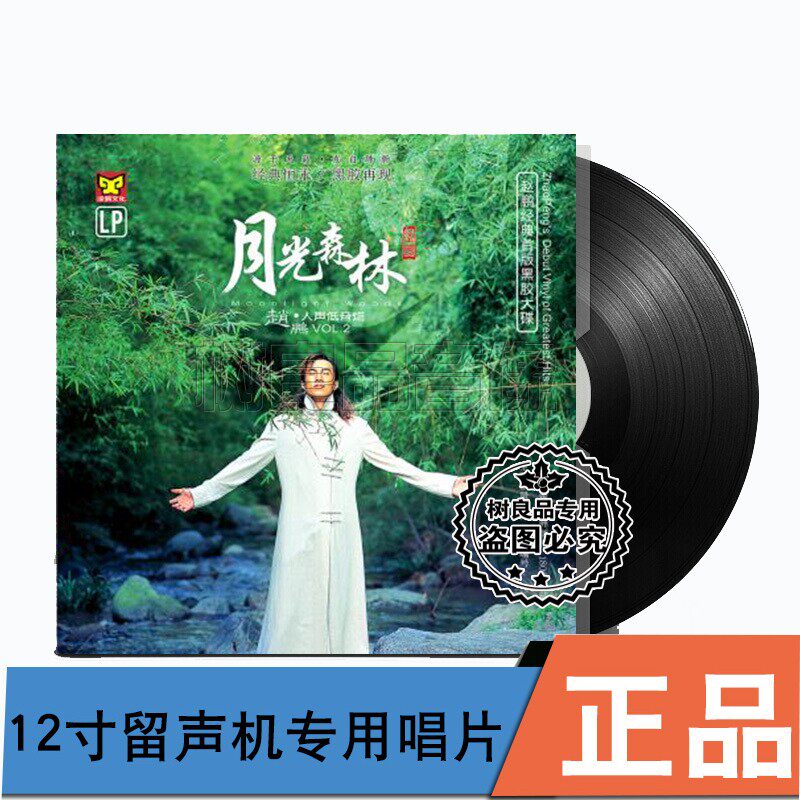 正版涂鸦 赵鹏  人声低音炮2 月光森林 留声机专用12寸LP黑胶唱片