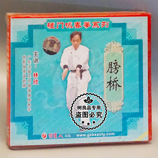 武术光盘 1VCD 硬门咏春拳系列 盒装 主讲：林欣 膀桥 正版