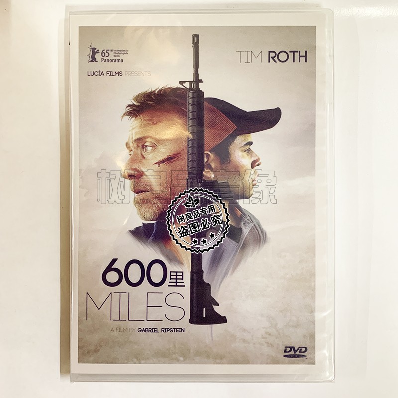 正版电影DVD光盘 600英里 盒装DVD 命悬六百哩 英语中字