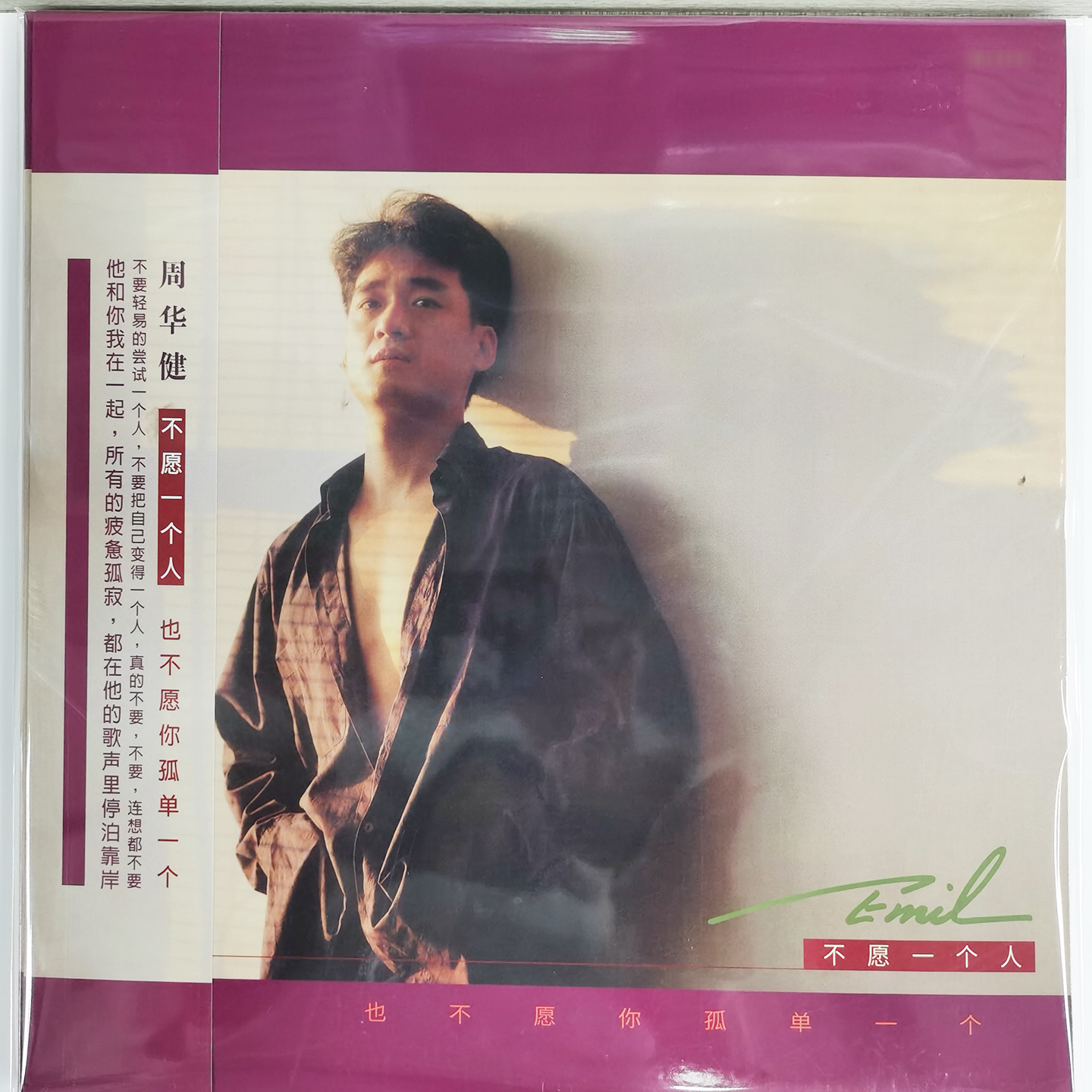 正版五大唱片  周华健实体专辑 留声机专用黑胶LP 12寸33转