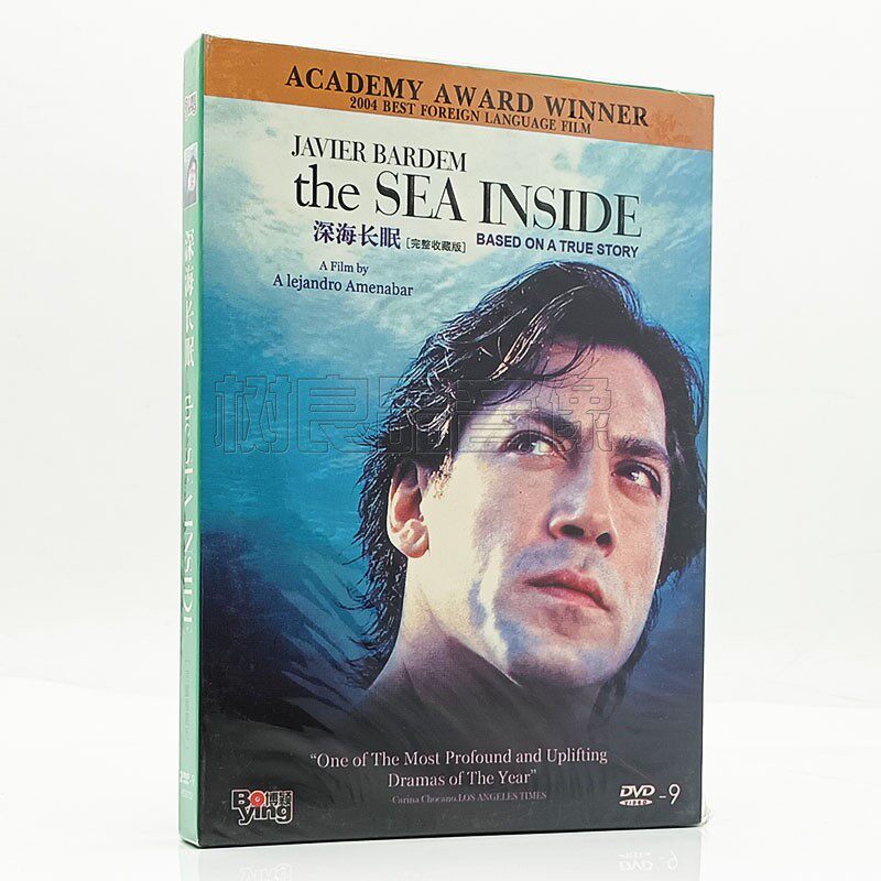 正版电影 深海长眠 数码修复版 盒装 2DVD D9D碟片The Sea Inside