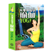 正版 瑜珈基础教学光盘8dvd初学者入门视频教程减肥健身操光碟片