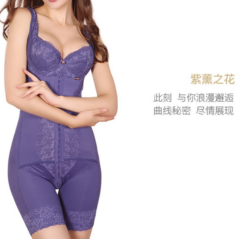 可诺丹婷佳曼尔紫薰之花收腰腹提臀美腿产后修复体雕塑身连体衣
