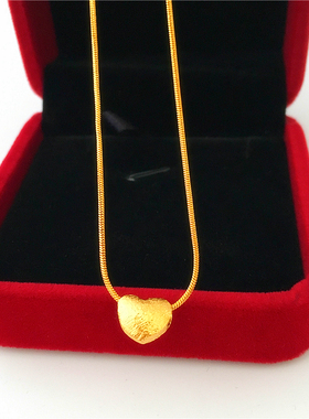 越南沙金拉丝仿真久不掉色吊坠