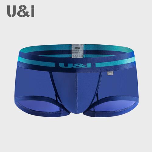 U&I个性u凸设计超薄微透男士内裤