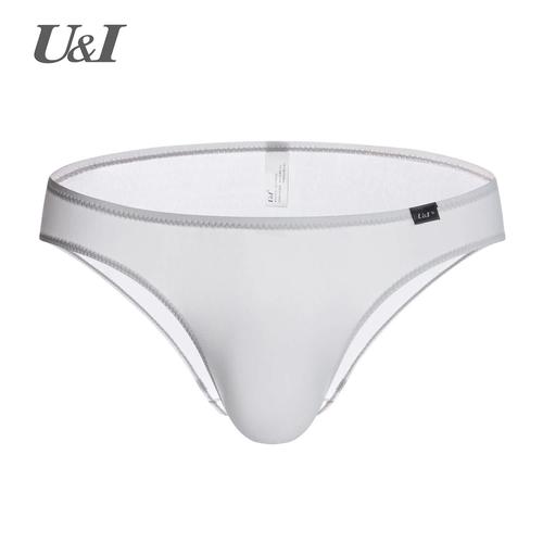 U&I高弹一片式半包臀三角内裤