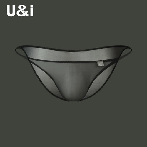 U＆I裸感透明三角裤超薄透气