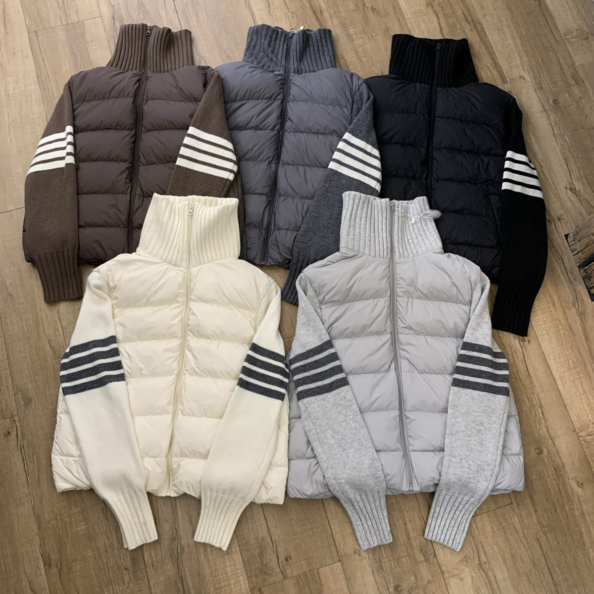 Cecil计感柔软保暖百搭5色经典款保暖羽绒服外套(sicily)25262