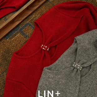 ZO30 4.2羊驼毛 Cecil羊驼毛百搭镂空保暖毛衣 含44.8绵羊毛