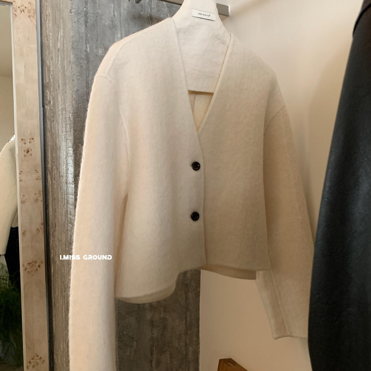 Cecil冬上新韩标高品质苏丽手工羊毛外套H2190