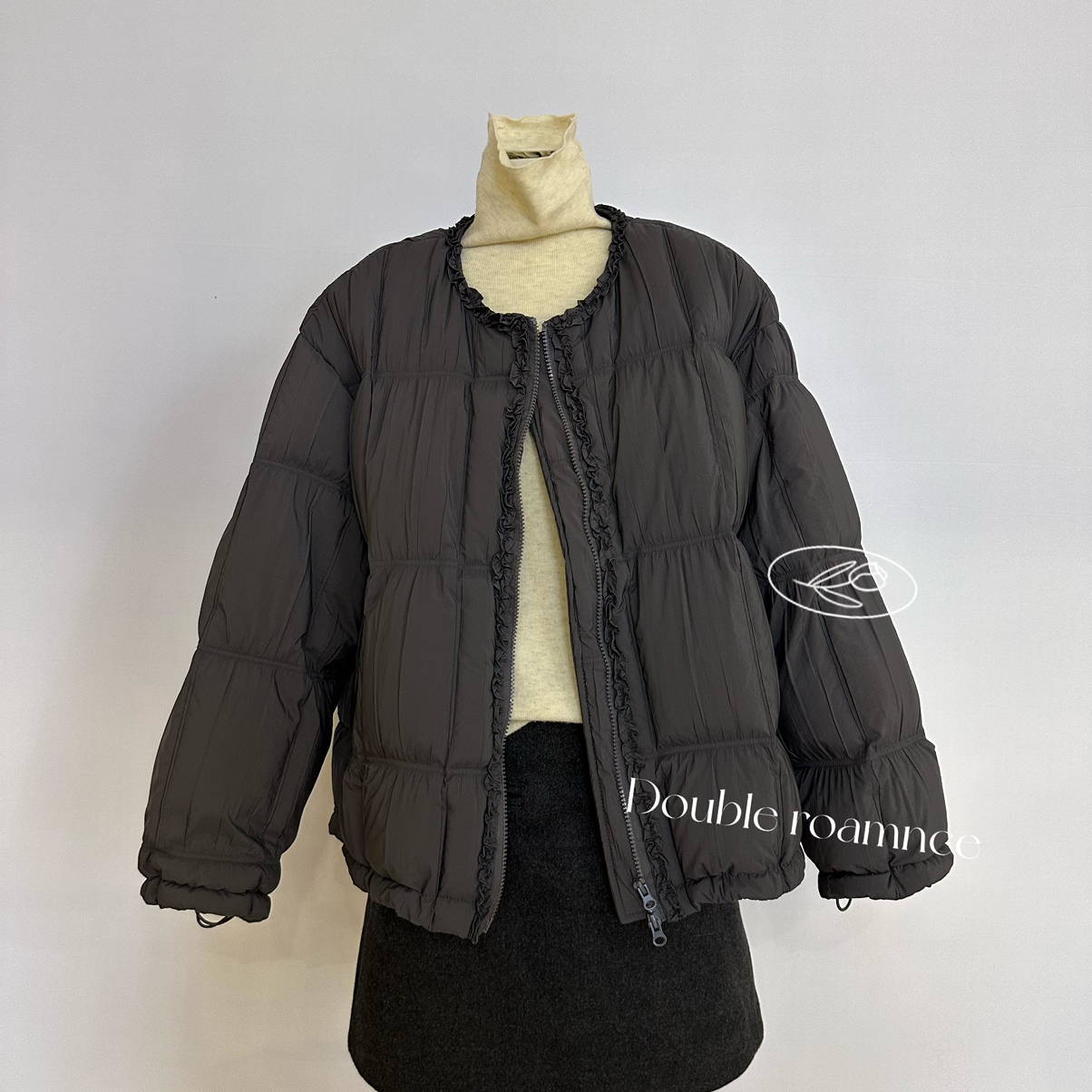 Cecil耳边重工巨好卖圆领新面料保暖羽绒服外套251702