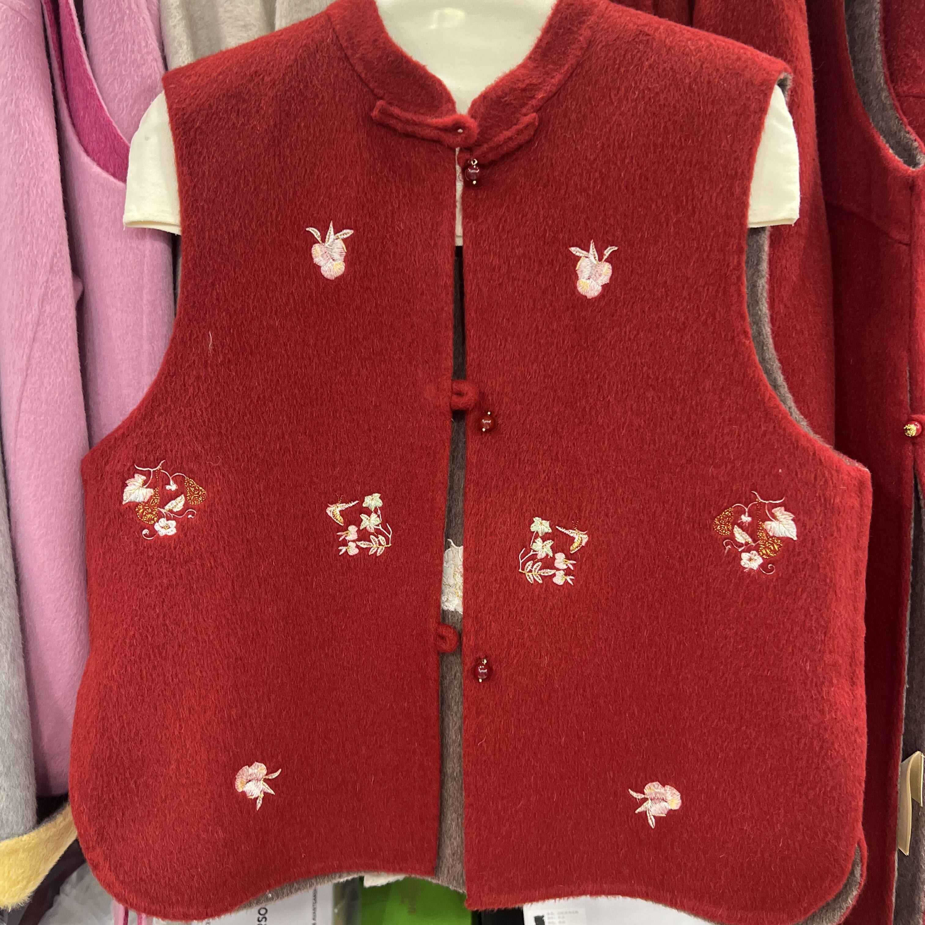 Cecil新绝美马甲新中式重工绣花马甲33531