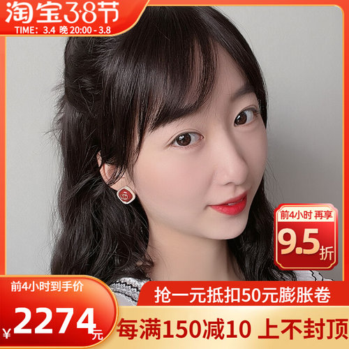 透气蕾丝假发女长卷发法式刘海全头套 自然蓬松大波浪真发假发套
