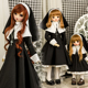 AMORS品牌新品 COS洋装 娃衣套装 bjd娃衣346分巨婴尺寸修女服装