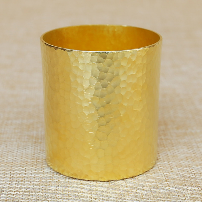 紫铜杯子手工纯铜黄铜小茶杯杯子酒杯红铜水杯铜酒杯铜茶杯