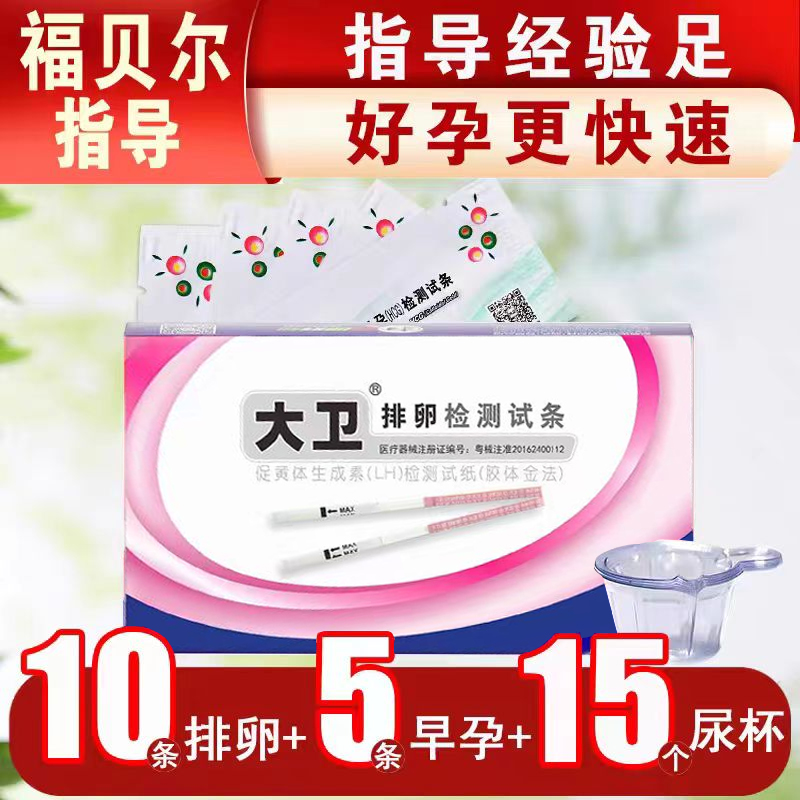 大卫10条早孕女测高精度排卵试纸