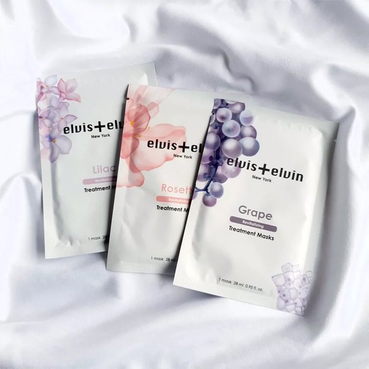 10片330顺丰包邮新版美国elvis   elvin玫瑰/葡萄/紫丁香ee面膜