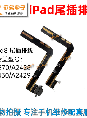 iPad 7 8 9代 A2270 A2430 A2429 A2604 A2603 A2602尾插充电排线