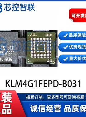 KLM4G1FEPD-B031 封装 FBGA-153 存储器芯片 原装正品 渠道直销