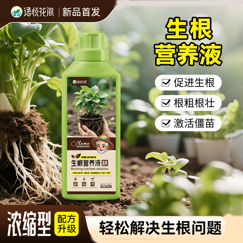 植物生根液壮苗发根剂快速树木移栽扦插专用药绿植多肉发财树通用