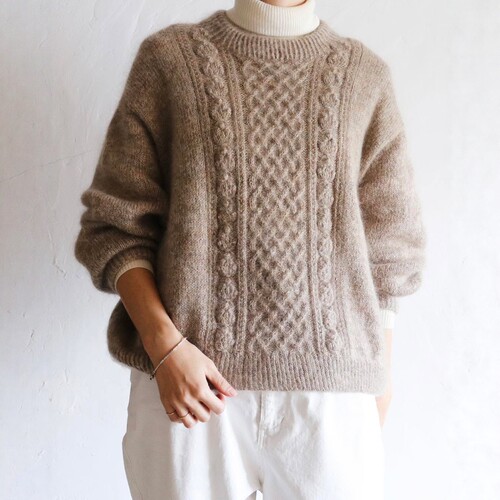 【英文解】0148-Mushroom Hunt Sweater（非成品）英文编织说明