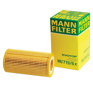 曼牌滤清器HU719 6X机油滤芯适用奥迪大众帕萨特尚酷奥迪TTA3A4