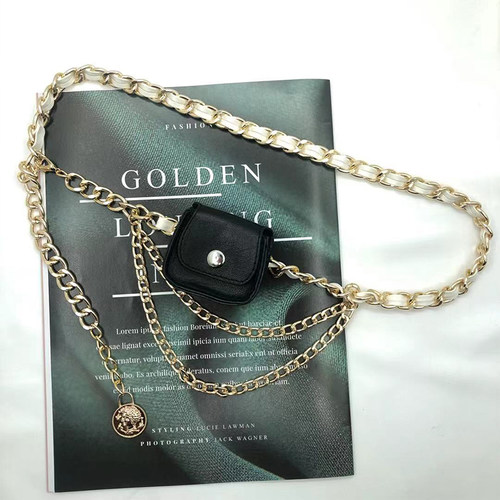 思思家欧美风腰包2024多层包包